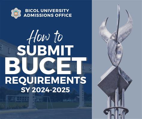 Procedures for Submission of BUCET .